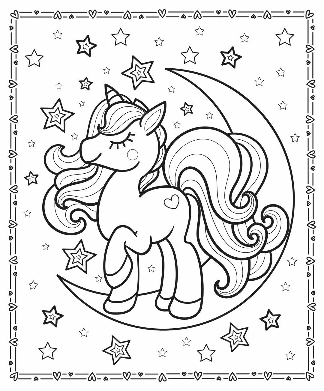Book | Markerific - Activity Folder - Unicorn Wishes
