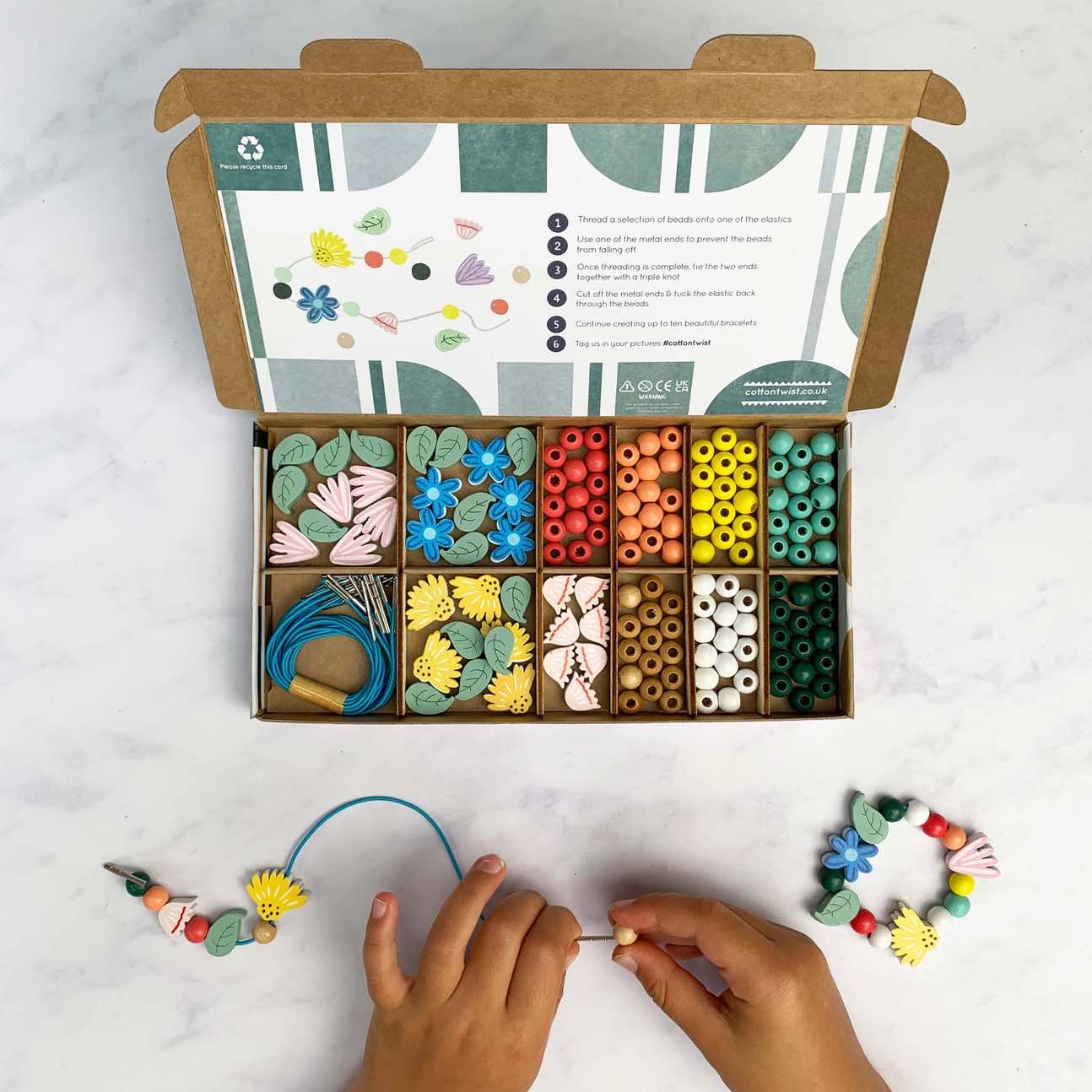 Cotton Twist - Wildflower Bracelet Making Kit