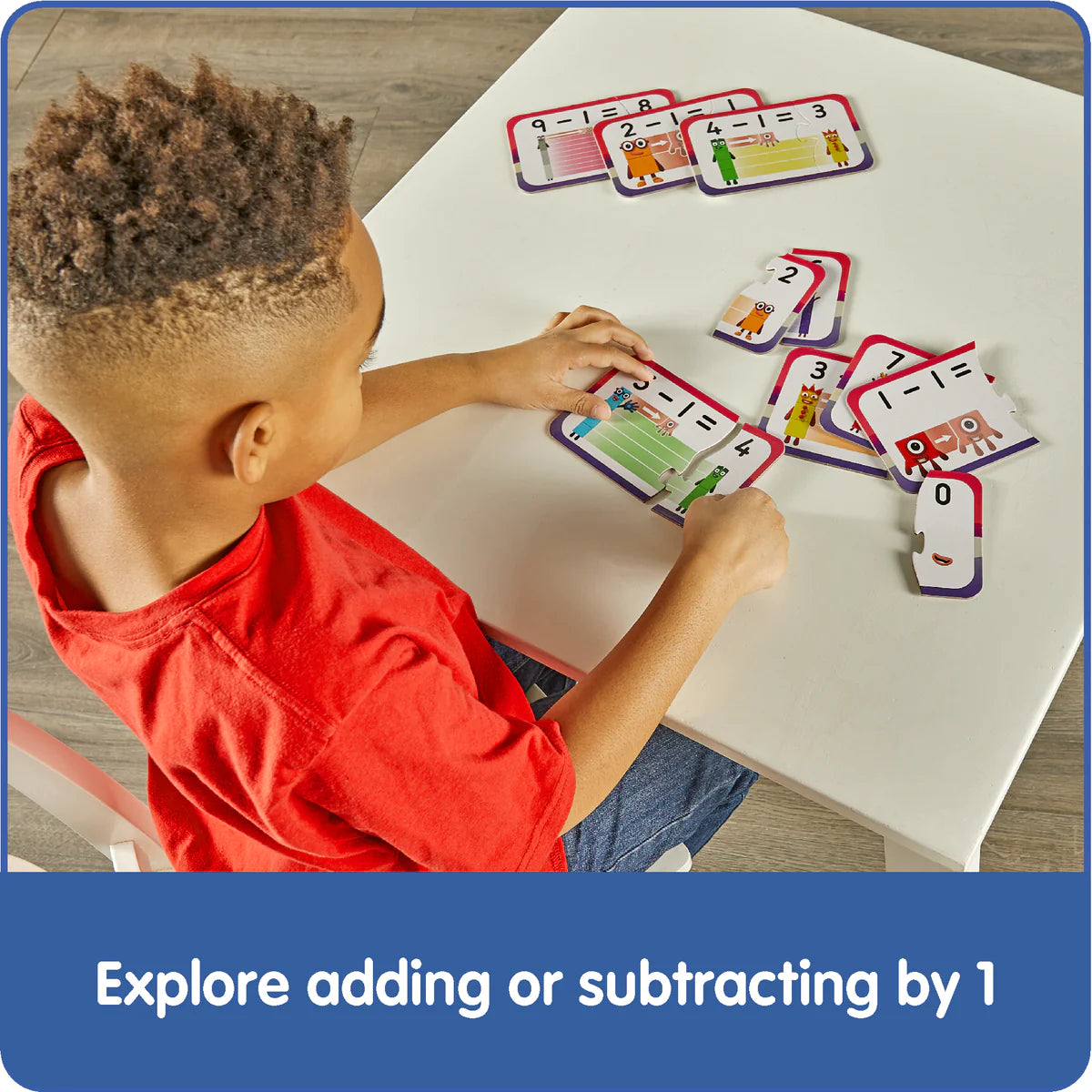 Hand2Mind - Numberblocks Adding and Subtracting Puzzle Set