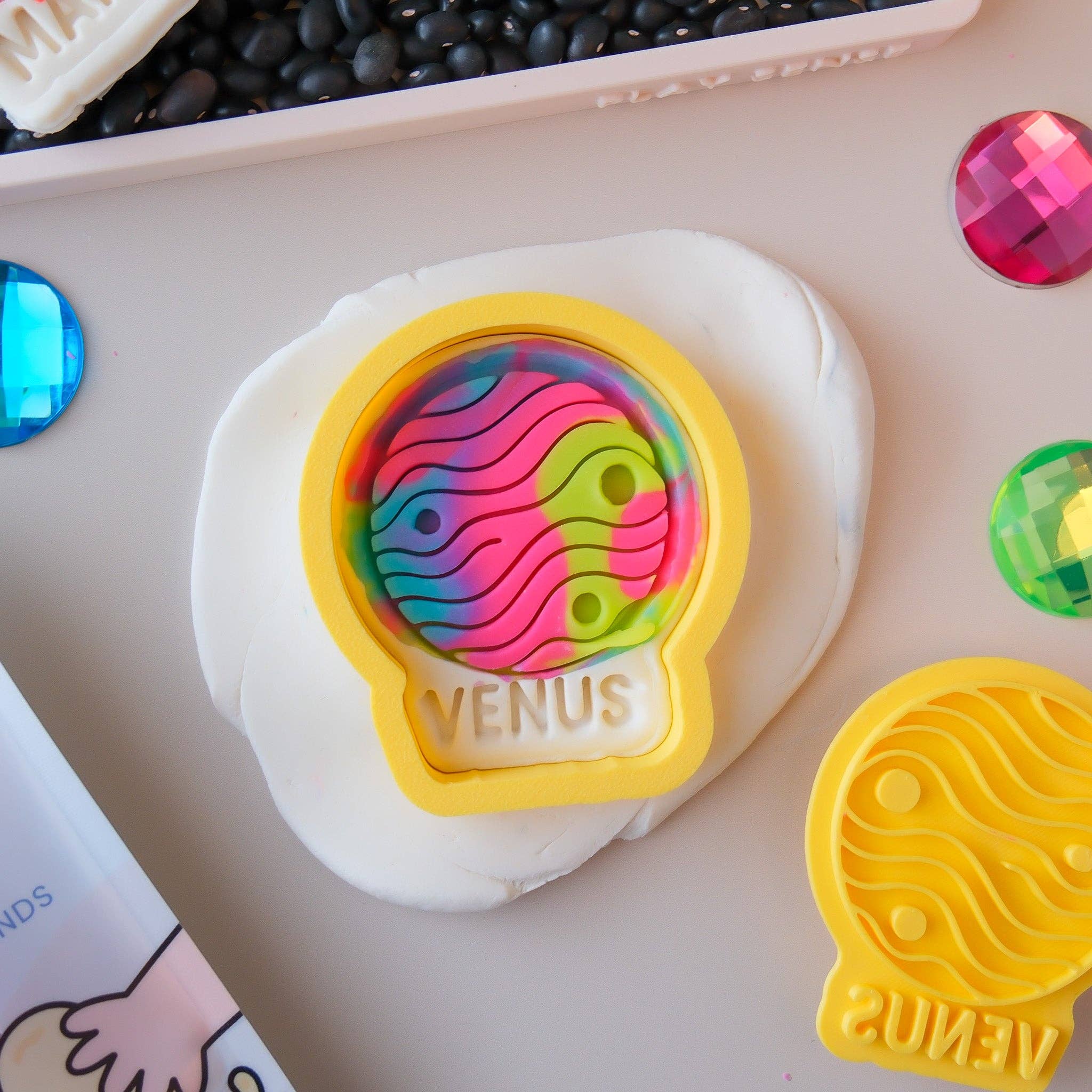 Play Sense - Eco Playdough Stamp | Limited Edition | Venus