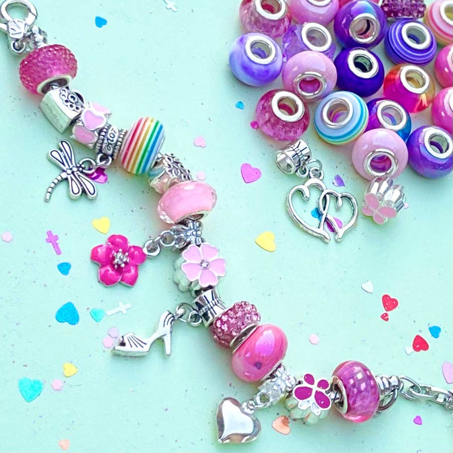 Sweet as Sugar Jewellery Making Kit Charm Bracelet Set