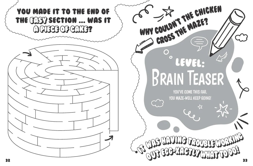 Book | Brain-Busting Puzzles for Kids - Mazes