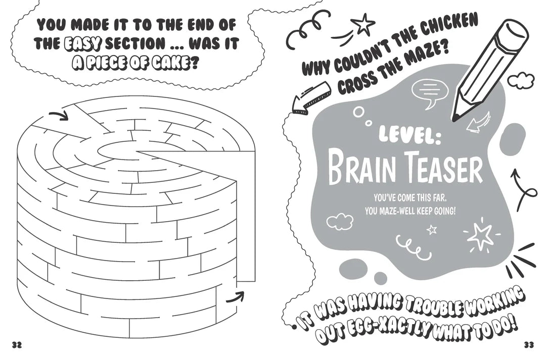 Book | Brain-Busting Puzzles for Kids - Mazes