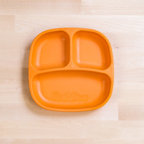 RePlay - Divided Plate - Orange