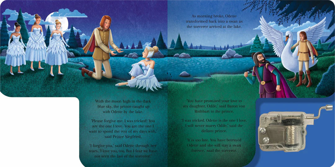 Book | Wind-Up Music Box Book - Swan Lake