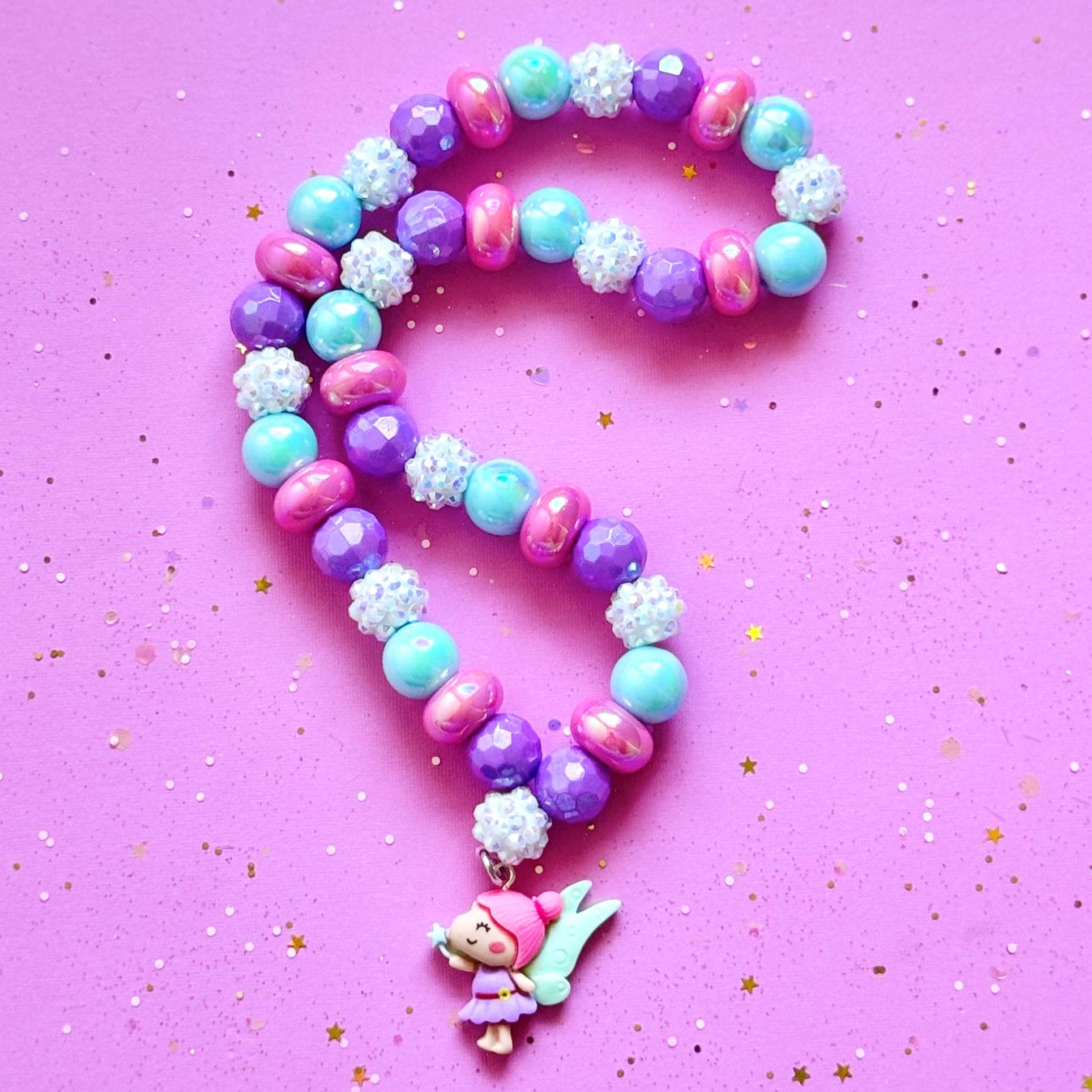 Sweet as Sugar Jewellery Beaded Necklace Fairy