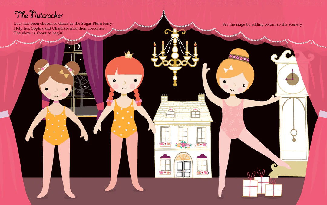 Book | Sticker Dress-Up Book - Ballerina Vol. 2