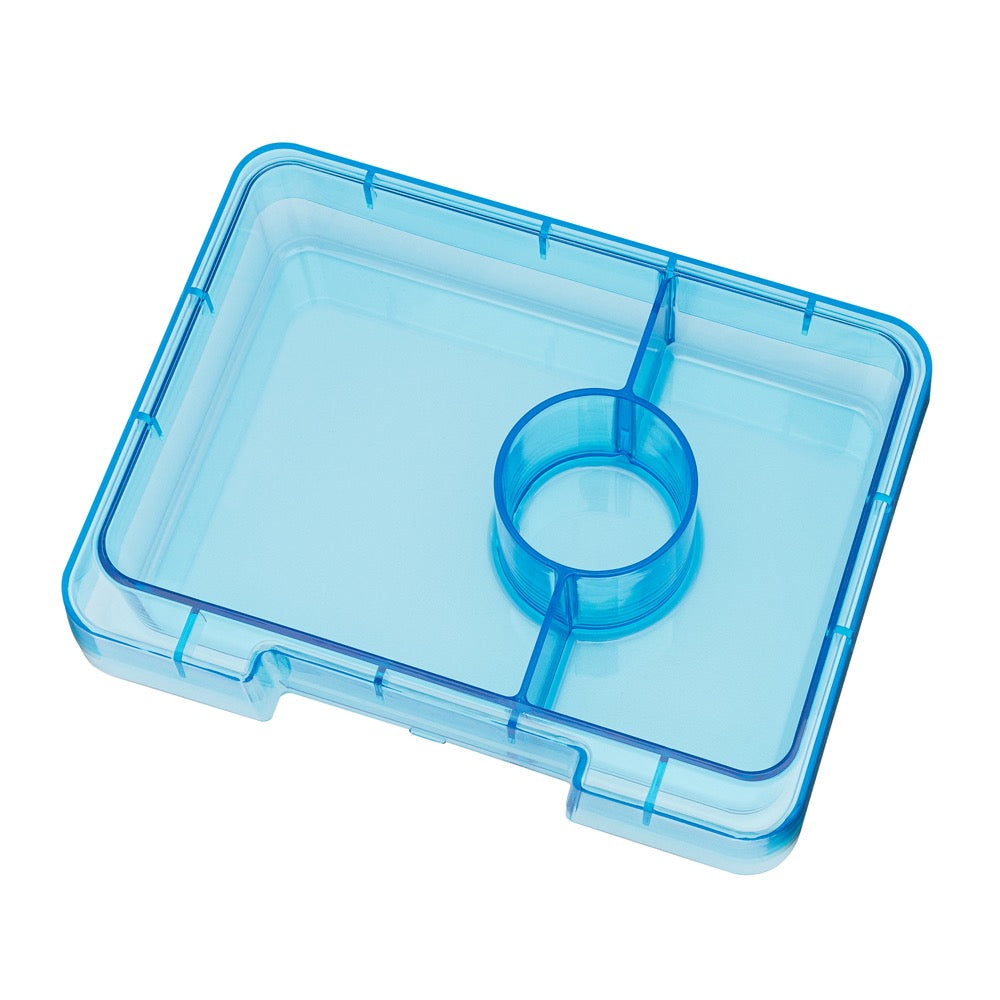 Yumbox Snack Box 3 Compartment - Twinkle Aqua Glitter