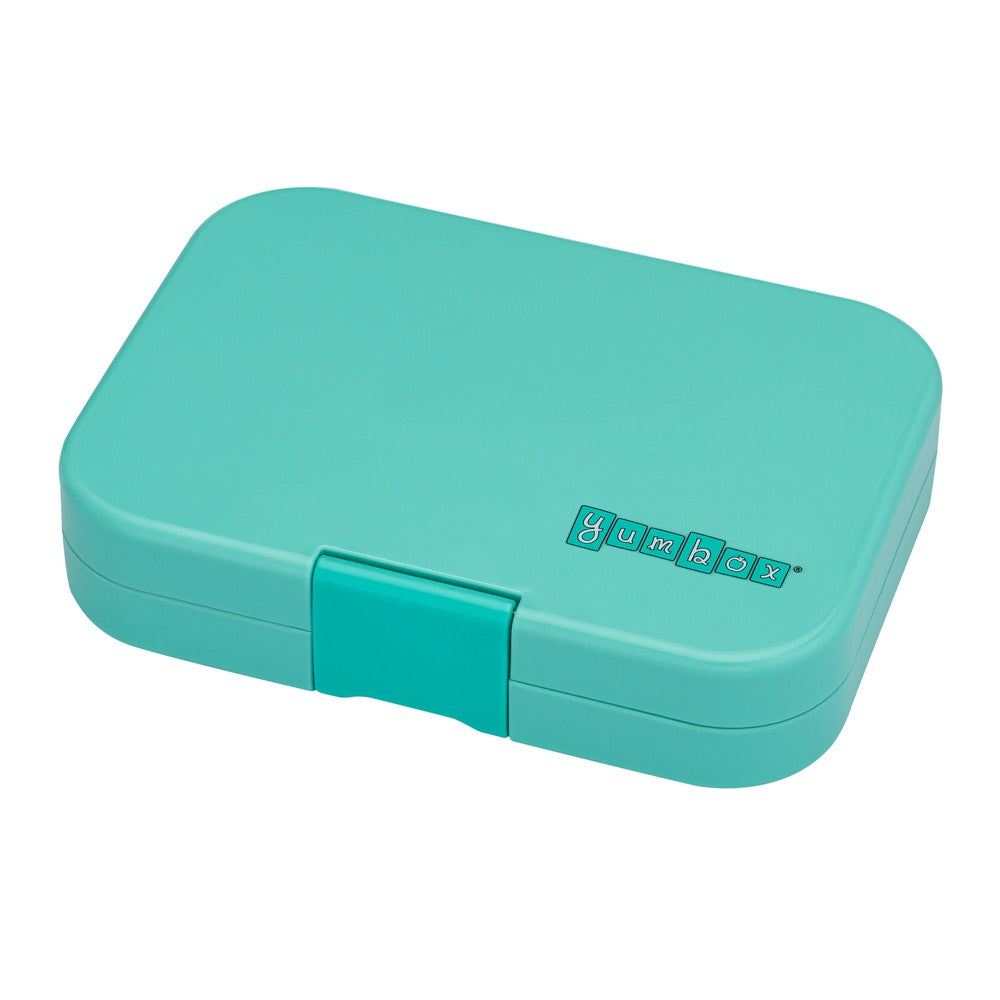 Yumbox Panino Lunch Box 4 Compartment - Miami Aqua Rainbow