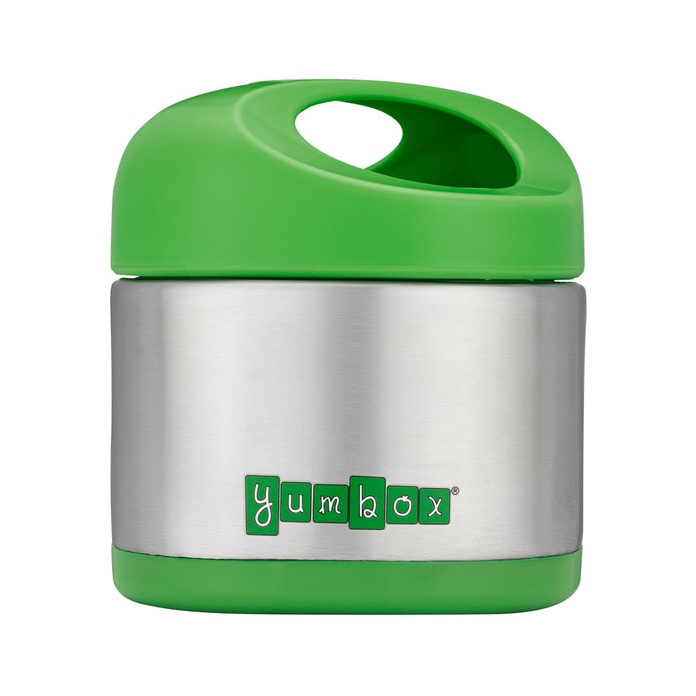 Yumbox Cubi S/S Thermal Food Jar - Apple Green