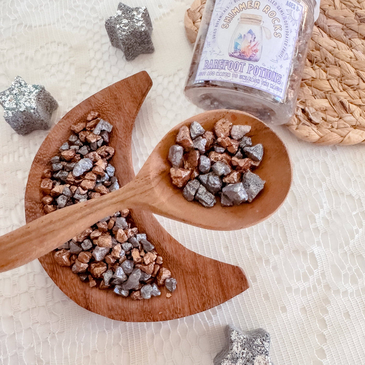 Barefoot Potions Shimmer Rocks - Shining Meteorites