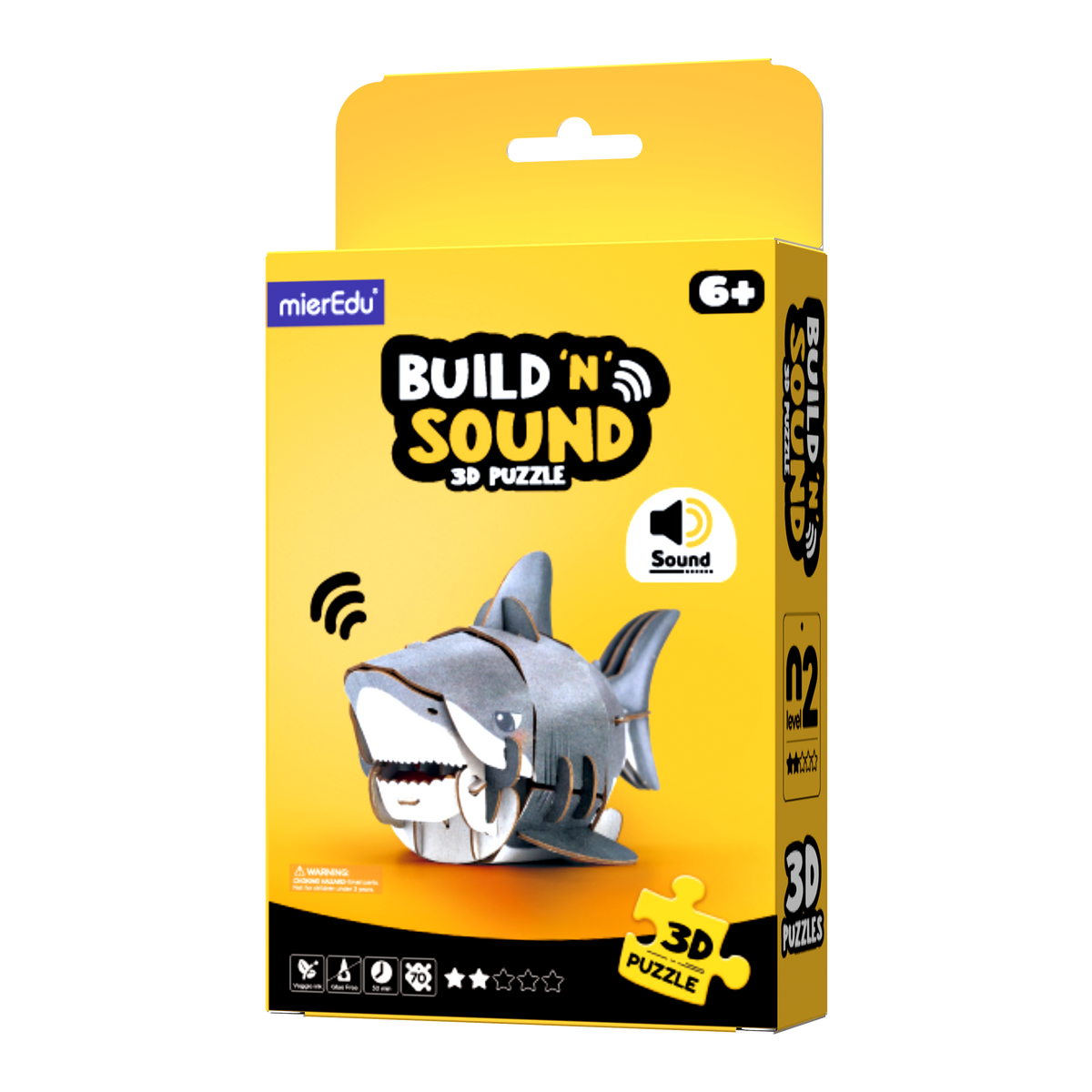 MierEdu - POPUZ BUILD 'N' SOUND 3D PUZZLE - Ocean