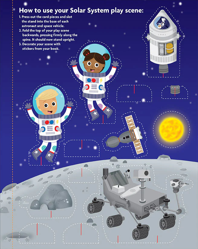 Book | FunFacts - Sticker Activity Book - Solar System