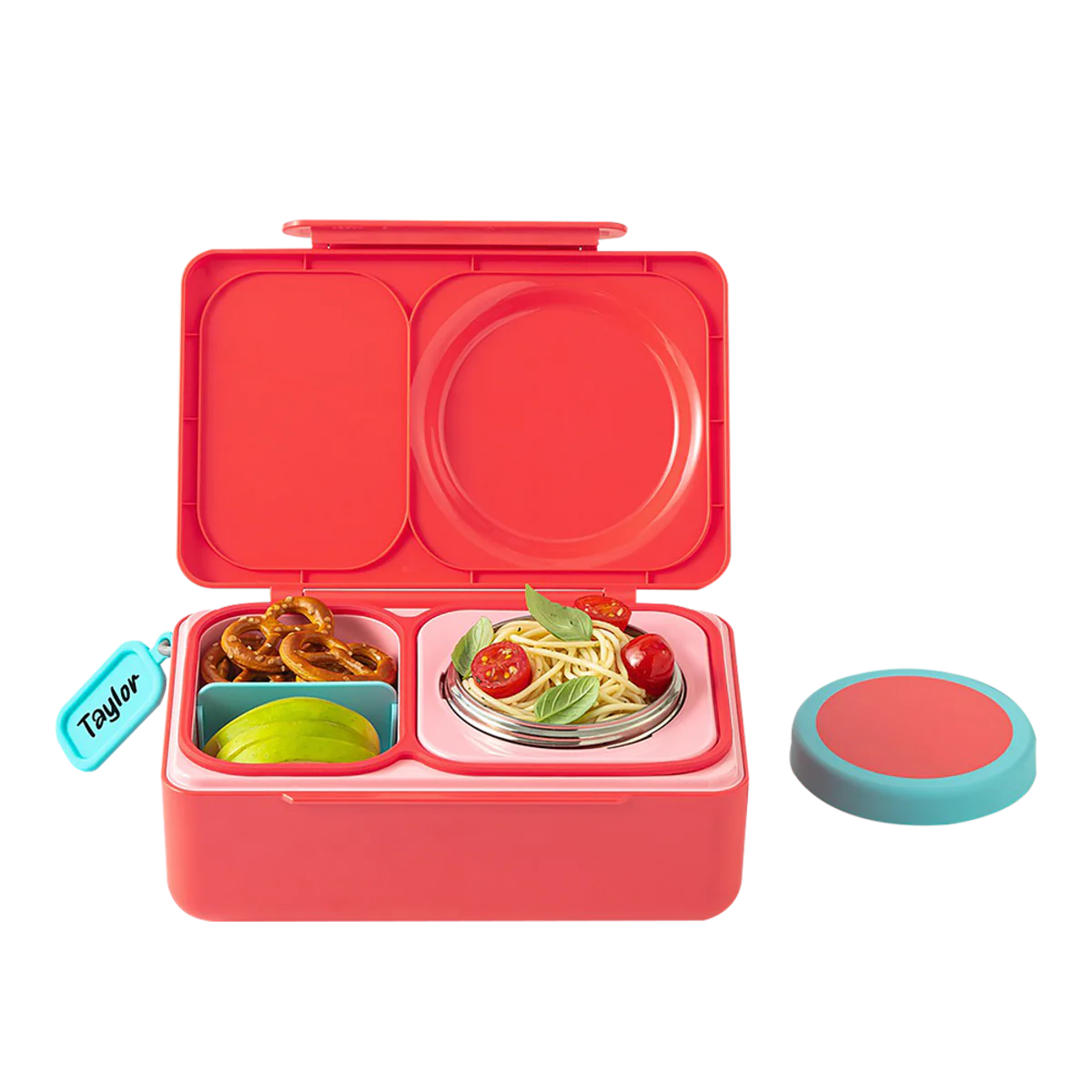 Omiebox Up Hot & Cold Lunch Box - Cherry Pink