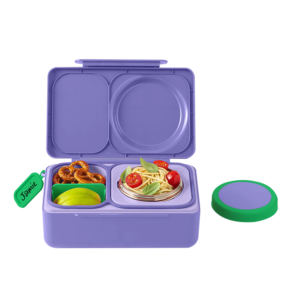 Omiebox Up Hot & Cold Lunch Box - Galaxy Purple