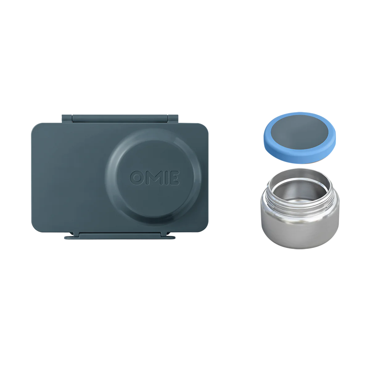 Omiebox Up Hot & Cold Lunch Box - Graphite