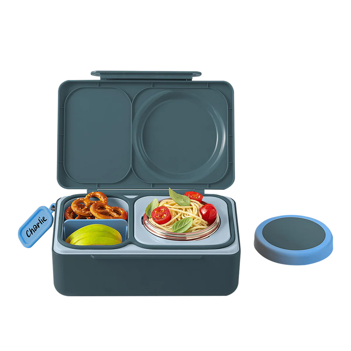 Omiebox Up Hot & Cold Lunch Box - Graphite