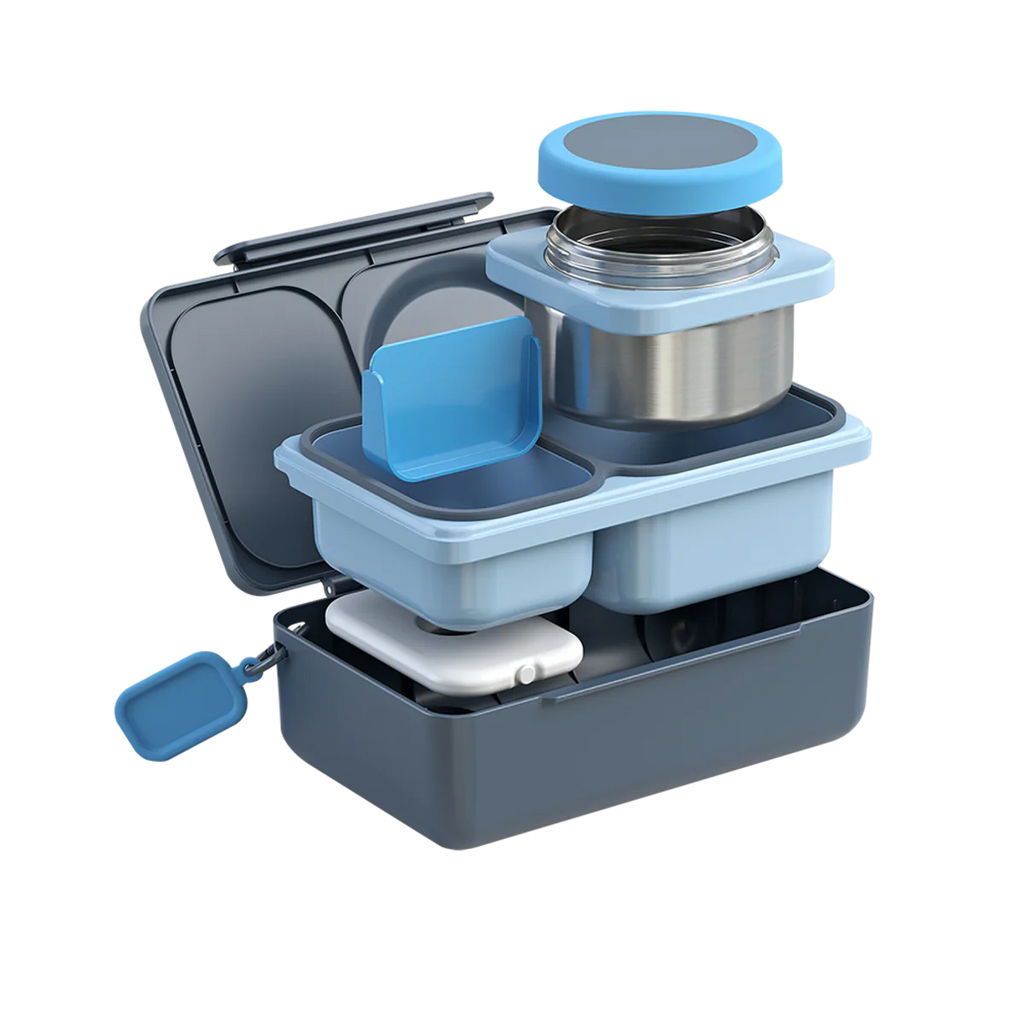 Omiebox Up Hot & Cold Lunch Box - Graphite