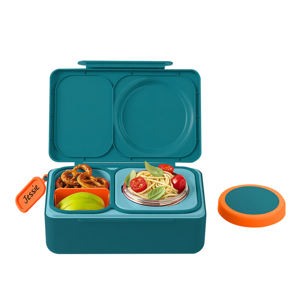Omiebox Up Hot & Cold Lunch Box - Teal Green
