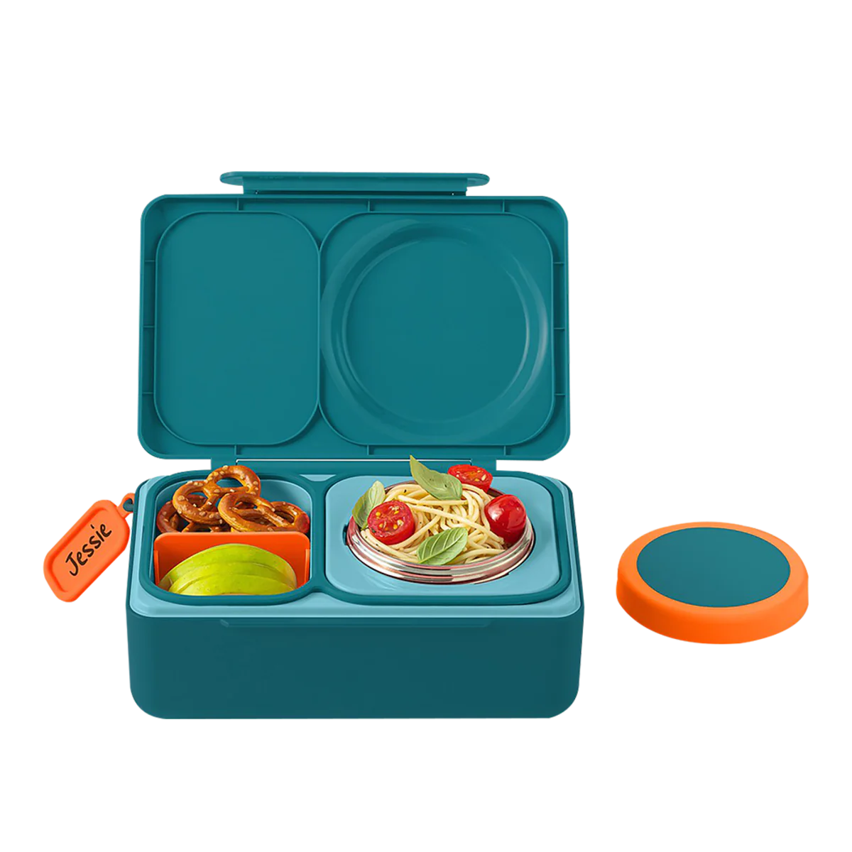 Omiebox Up Hot & Cold Lunch Box - Teal Green