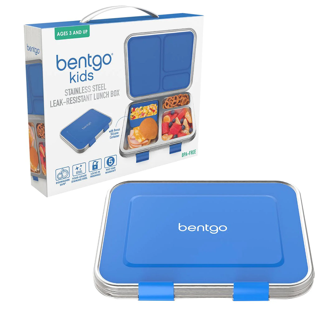 Bentgo Kids Stainless Steel Lunch Box - Blue