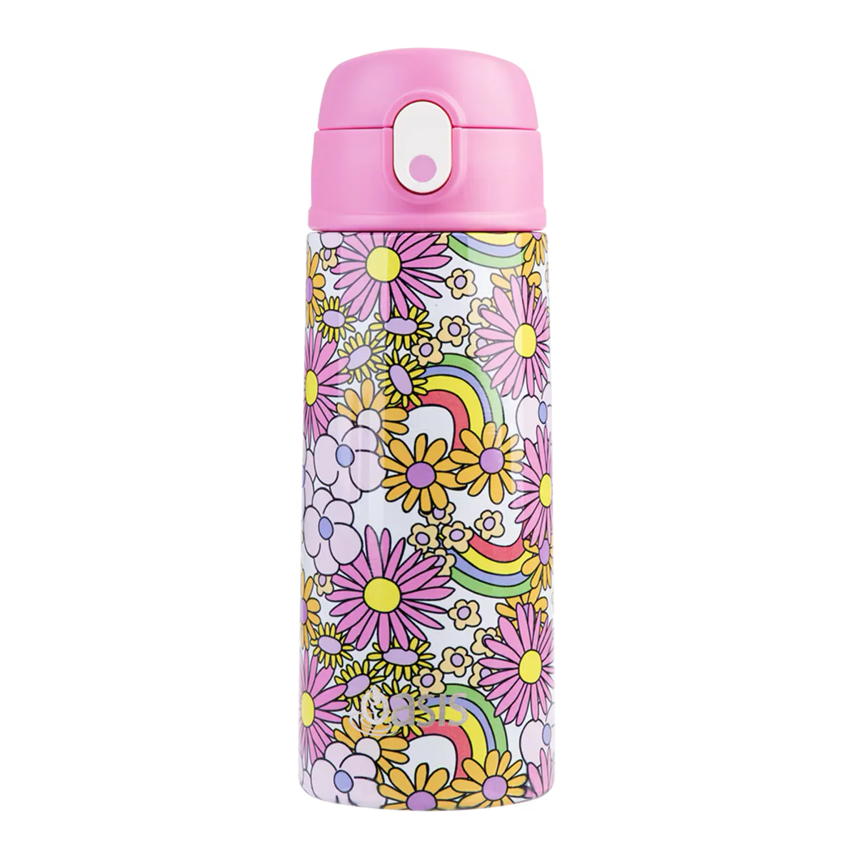 Oasis - Kids Insulated Drink Bottle with Sipper Straw - 550ml