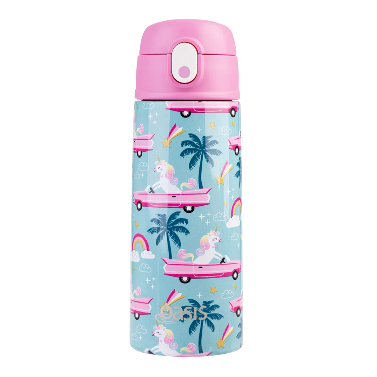 Oasis - Kids Insulated Drink Bottle with Sipper Straw - 550ml