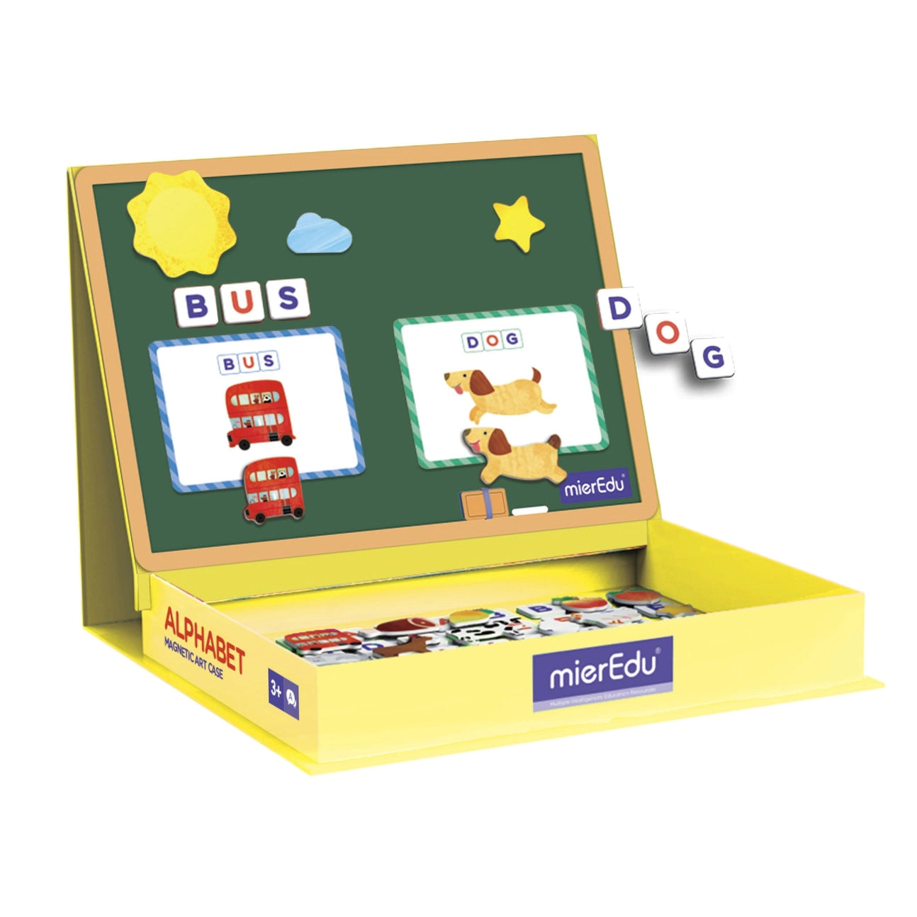 MierEdu - Magnetic Art Cases - Alphabet