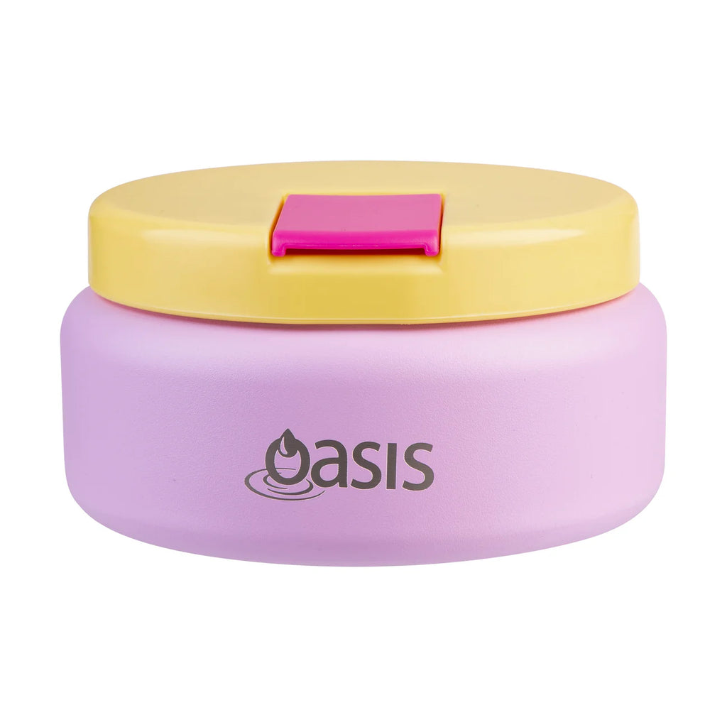 Oasis - Stainless Steel Double Wall Insulated Food Flask With Quick Release Lid - 230ml