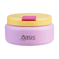 Oasis - Stainless Steel Double Wall Insulated Food Flask With Quick Release Lid - 230ml