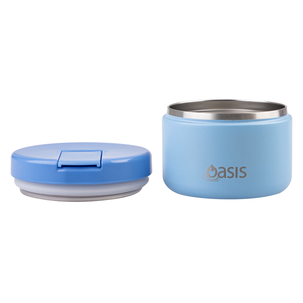 Oasis - Stainless Steel Double Wall Insulated Food Flask With Quick Release Lid - 300ml
