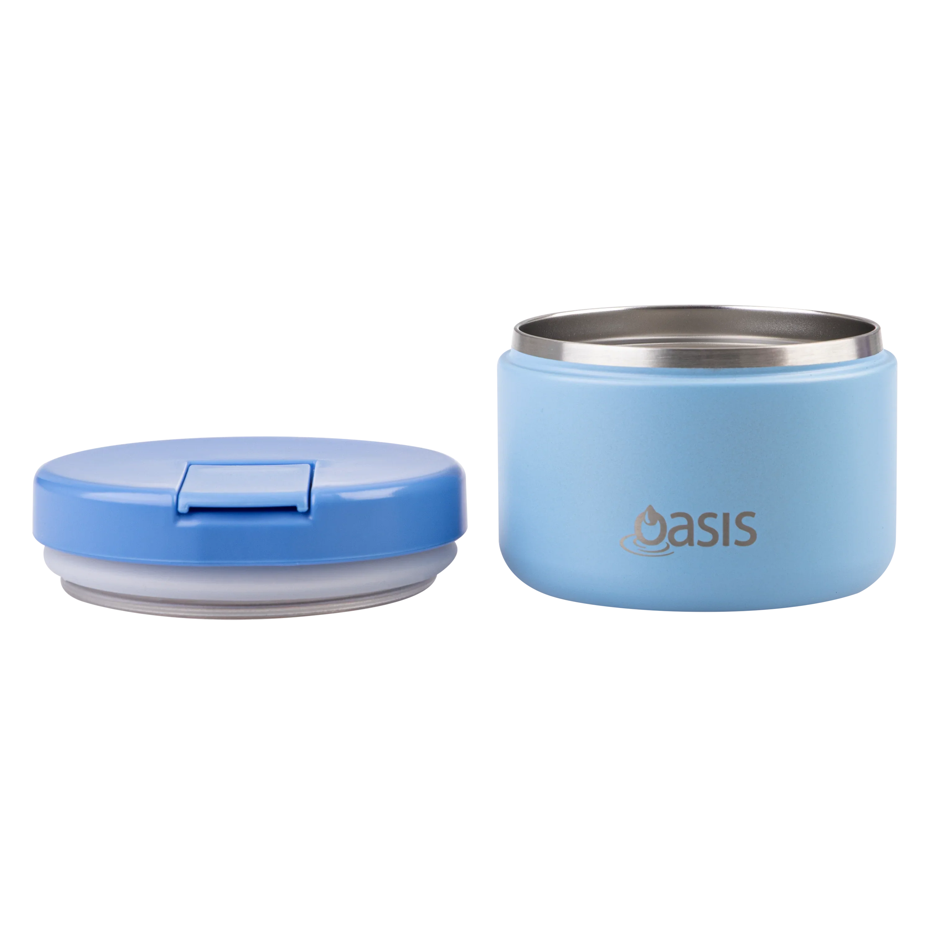 Oasis - Stainless Steel Double Wall Insulated Food Flask With Quick Release Lid - 300ml
