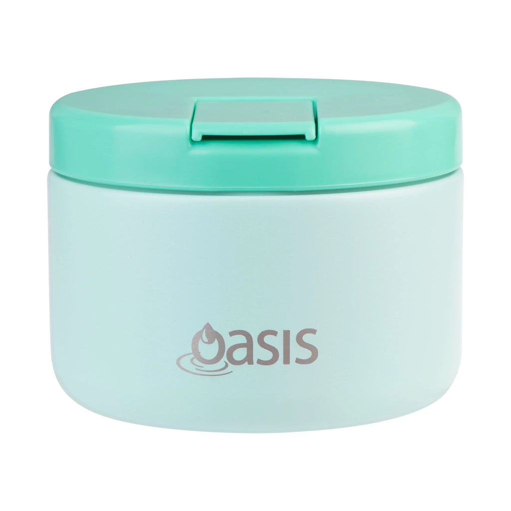 Oasis - Stainless Steel Double Wall Insulated Food Flask With Quick Release Lid - 300ml