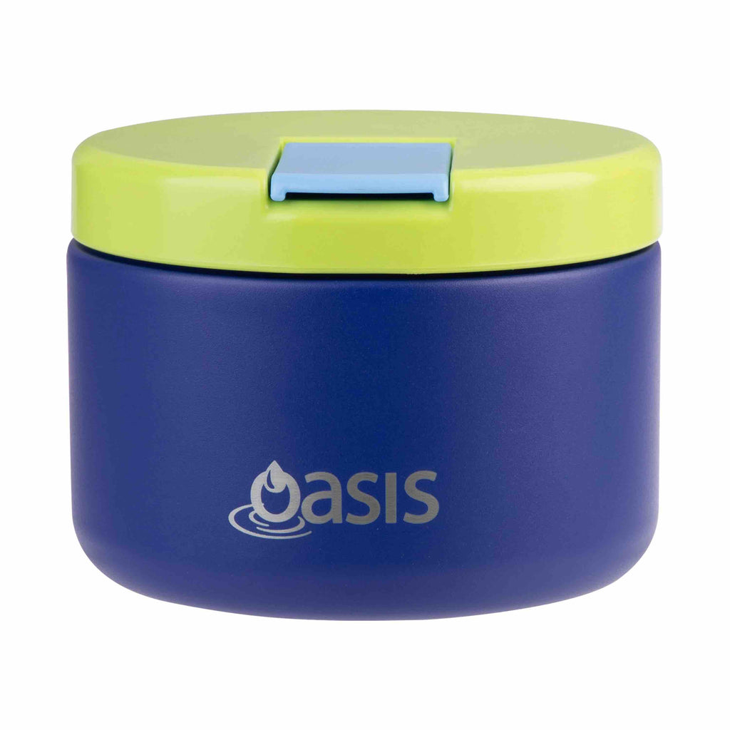 Oasis - Stainless Steel Double Wall Insulated Food Flask With Quick Release Lid - 300ml