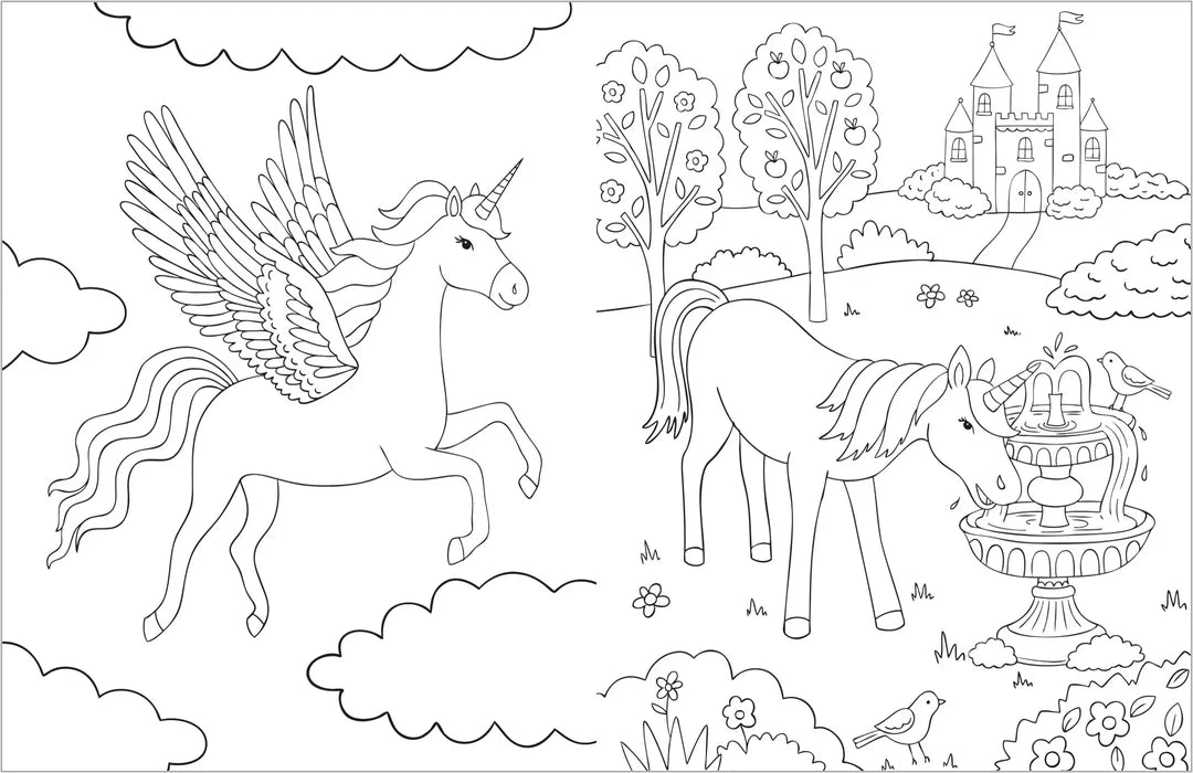 Book | Unicorn Magic - Tattoo Activity Book