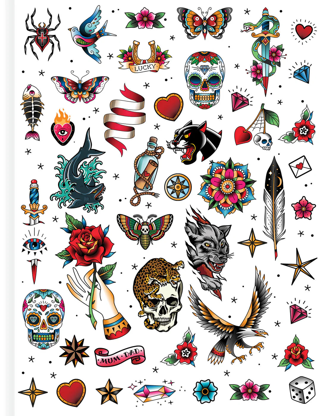 Book | Tattoo Activity Book - Iconic Inks