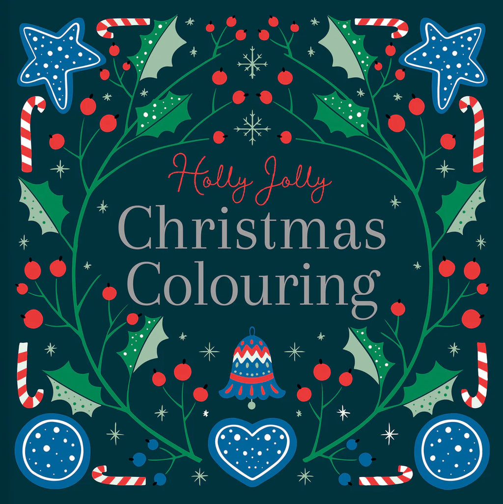 Book | Christmas Colouring Book - Holly Jolly