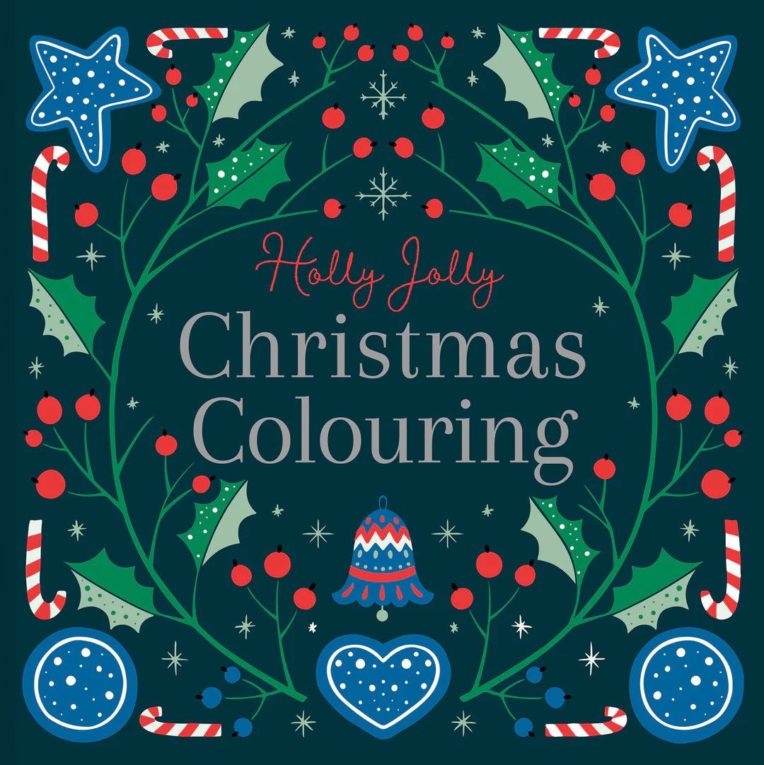 Book | Christmas Colouring Book - Holly Jolly