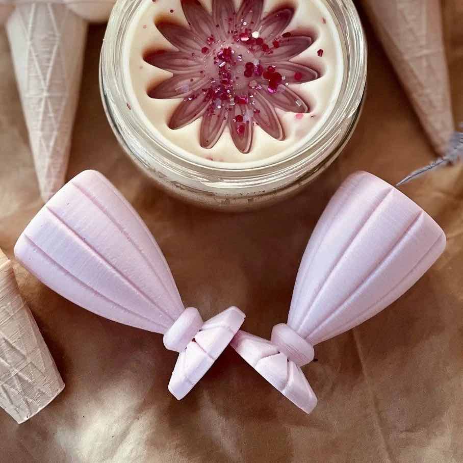 Beadie Bug Play - Icecream Sundae Cup - Pink