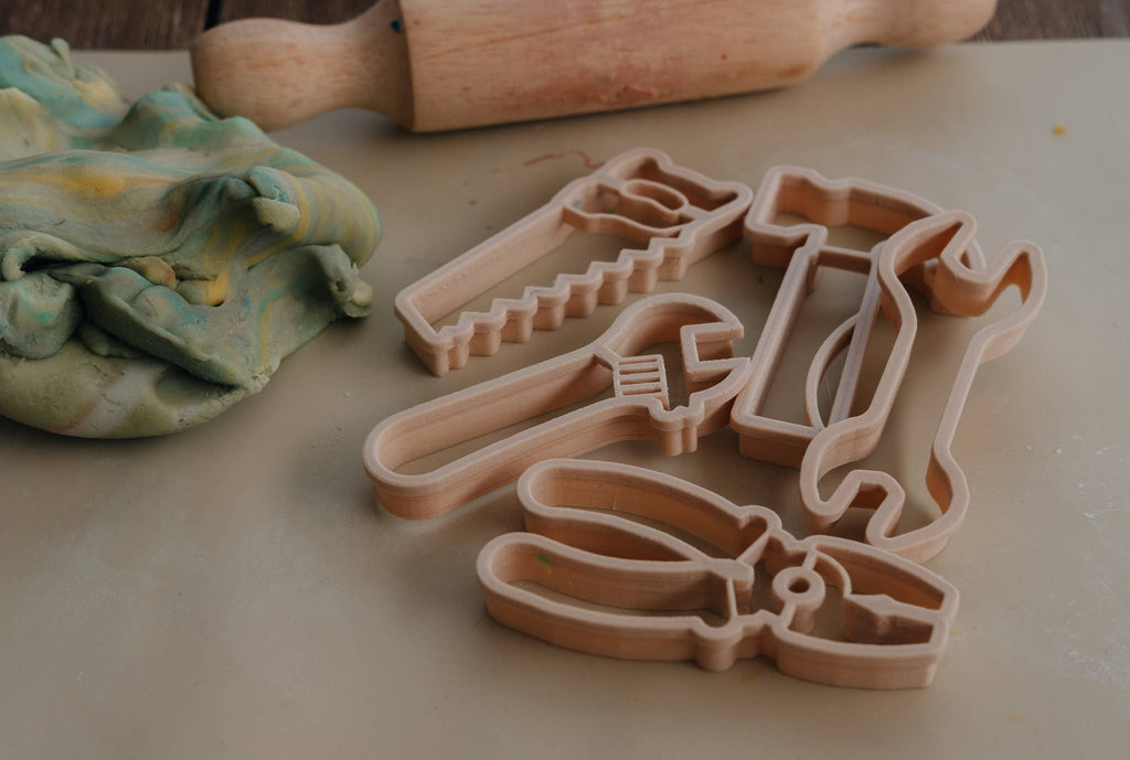 Kinfolk Pantry - Tools Cutter Set - Eco Playdough Tool