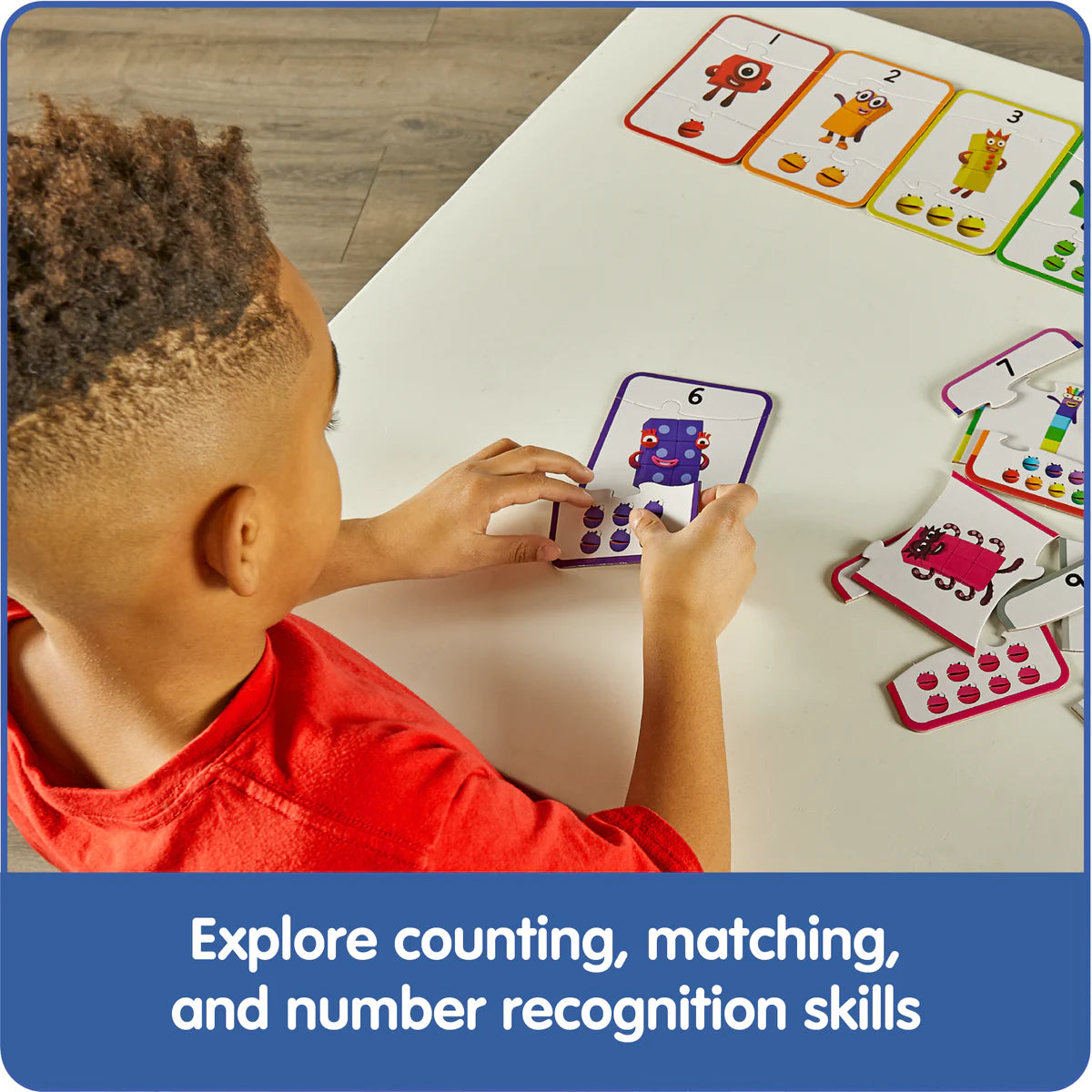 Hand2Mind - Numberblocks Counting Puzzle Set