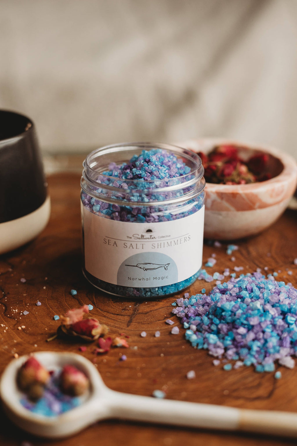 The Saltwater Collective - Narwhal Magic - Sea Salt Shimmers Small