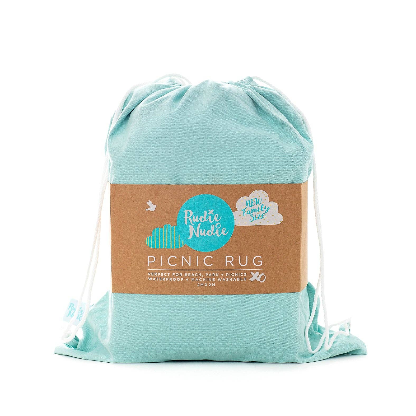 Rudie Nudie Designs - Flamingo-A-Go-Go Picnic Rug