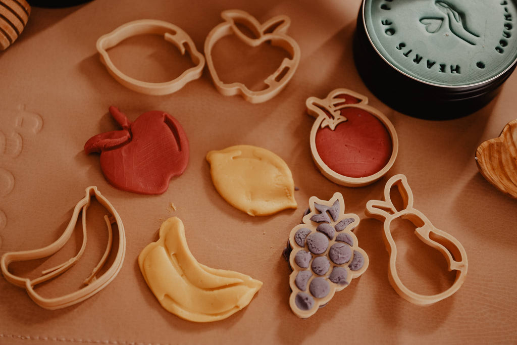 Kinfolk Pantry - Fruit Cutter Set - Eco Playdough Tool