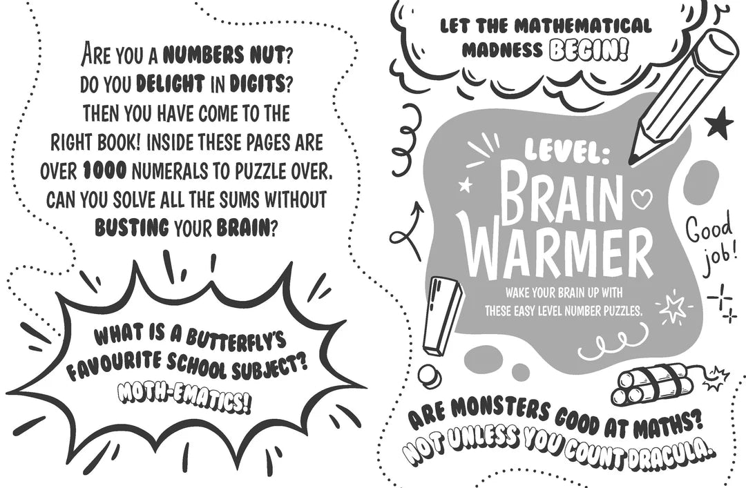 Book | Brain-Busting Puzzles for Kids - Number Puzzles