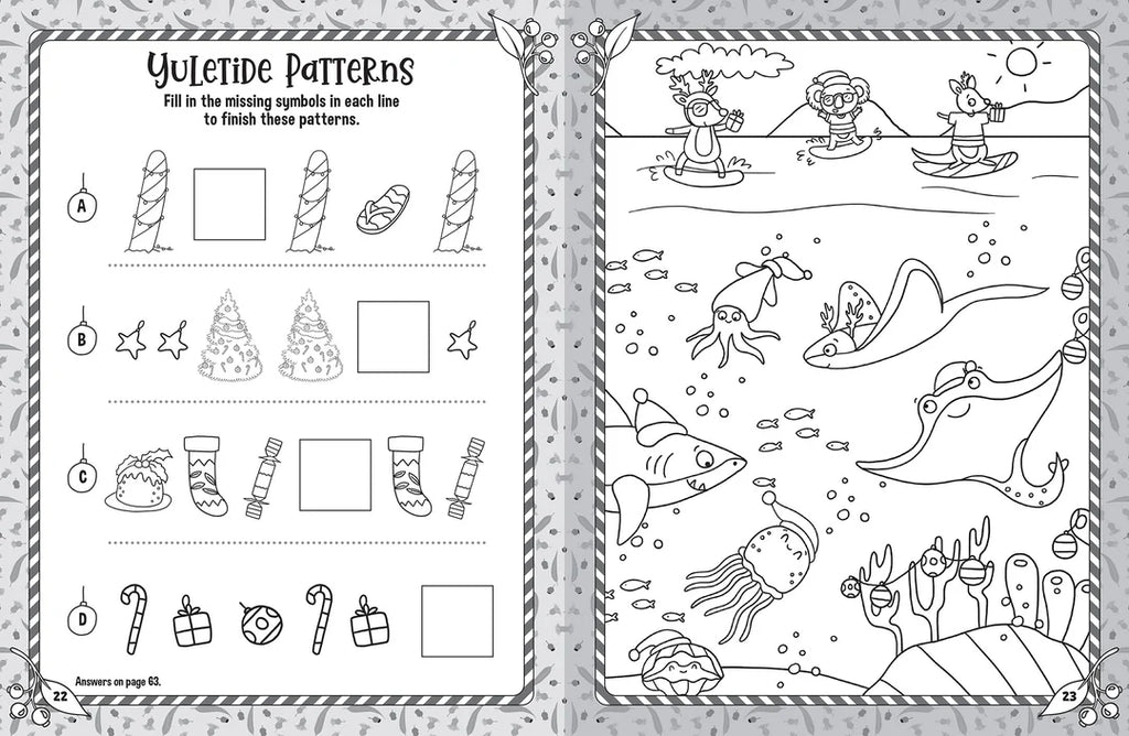 Book | Aussie Christmas - Mega Colouring Book
