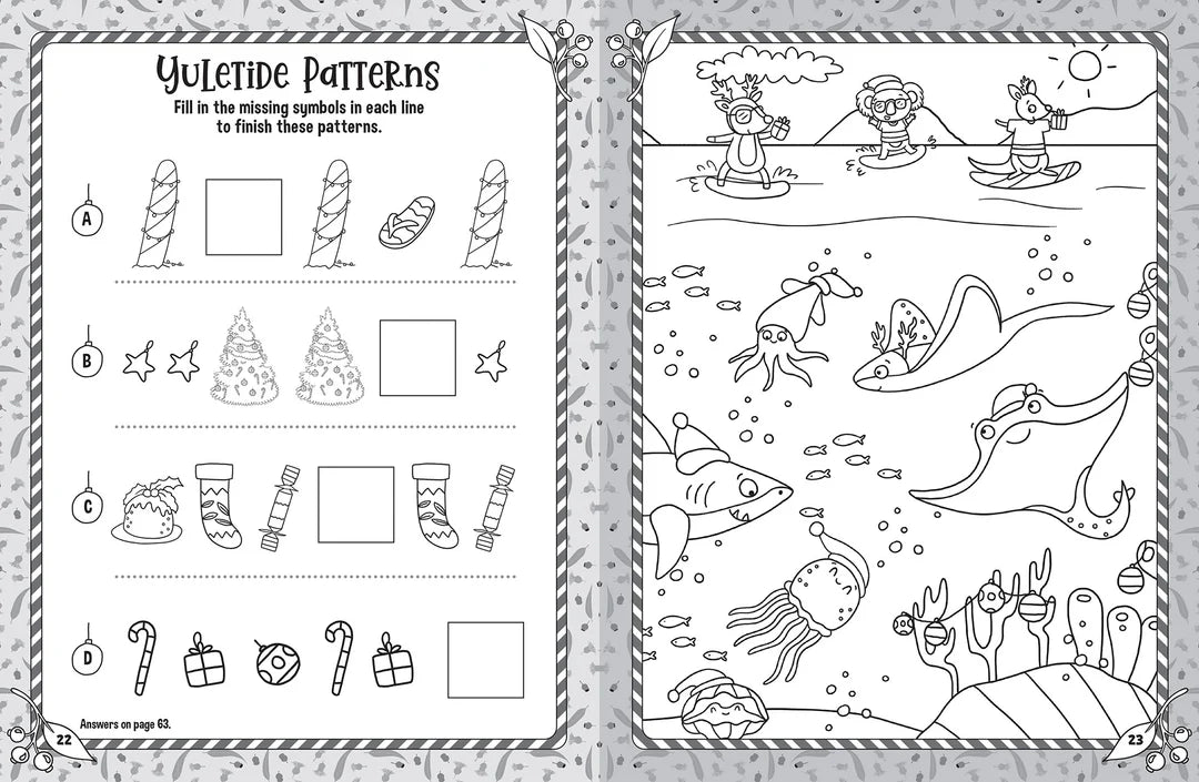 Book | Aussie Christmas - Mega Colouring Book