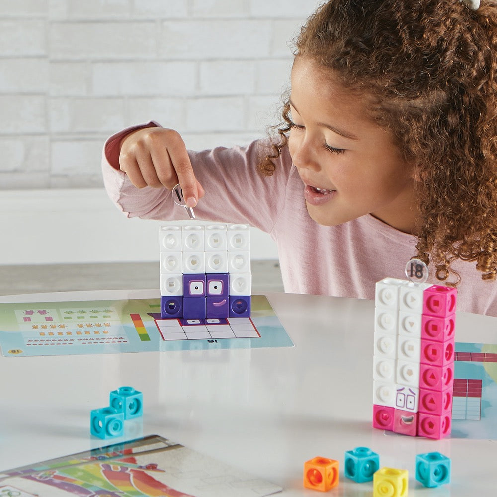 Hand2Mind - Numberblocks MathLink® Cubes 11-20 Activity Set