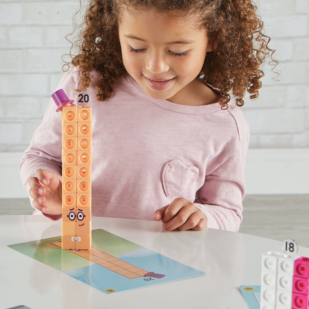 Hand2Mind - Numberblocks MathLink® Cubes 11-20 Activity Set