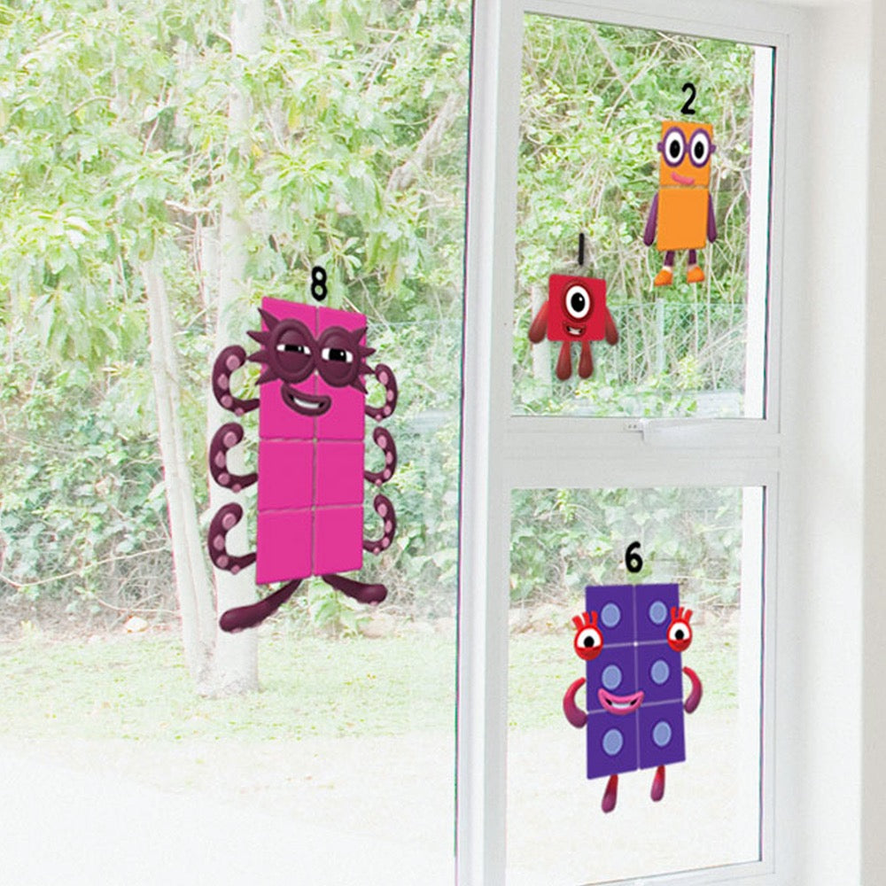 Hand2Mind - Numberblocks 1-10 Reusable Clings
